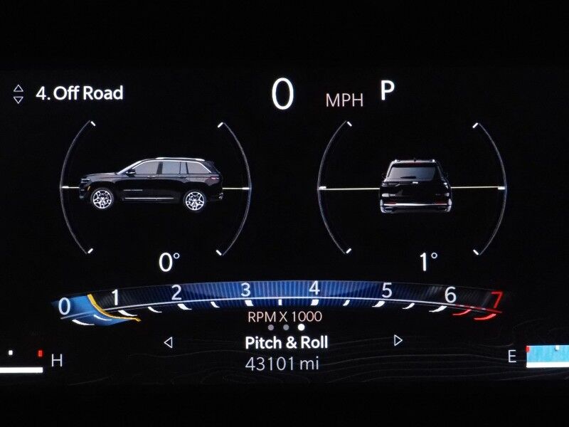 2023 Jeep Grand Cherokee Overland 4WD *NAVIGATION, ADAPTIVE CRUISE, SAFETY ALERTS, BACKUP-CAMERA, COLOR TOUCHSCREEN, PSNGR DISPLAY, PANORAMA MOONROOF, NAPPA LEATHER, CLIMATE SEATS, HTD STEERING, MCINTOSH AUDIO, ANDROID & APPLE Round Rock TX