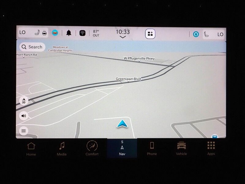 2023 Jeep Grand Cherokee Overland 4WD *NAVIGATION, ADAPTIVE CRUISE, SAFETY ALERTS, BACKUP-CAMERA, COLOR TOUCHSCREEN, PSNGR DISPLAY, PANORAMA MOONROOF, NAPPA LEATHER, CLIMATE SEATS, HTD STEERING, MCINTOSH AUDIO, ANDROID & APPLE Round Rock TX