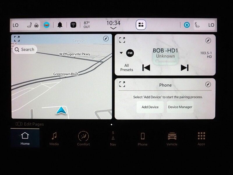 2023 Jeep Grand Cherokee Overland 4WD *NAVIGATION, ADAPTIVE CRUISE, SAFETY ALERTS, BACKUP-CAMERA, COLOR TOUCHSCREEN, PSNGR DISPLAY, PANORAMA MOONROOF, NAPPA LEATHER, CLIMATE SEATS, HTD STEERING, MCINTOSH AUDIO, ANDROID & APPLE Round Rock TX