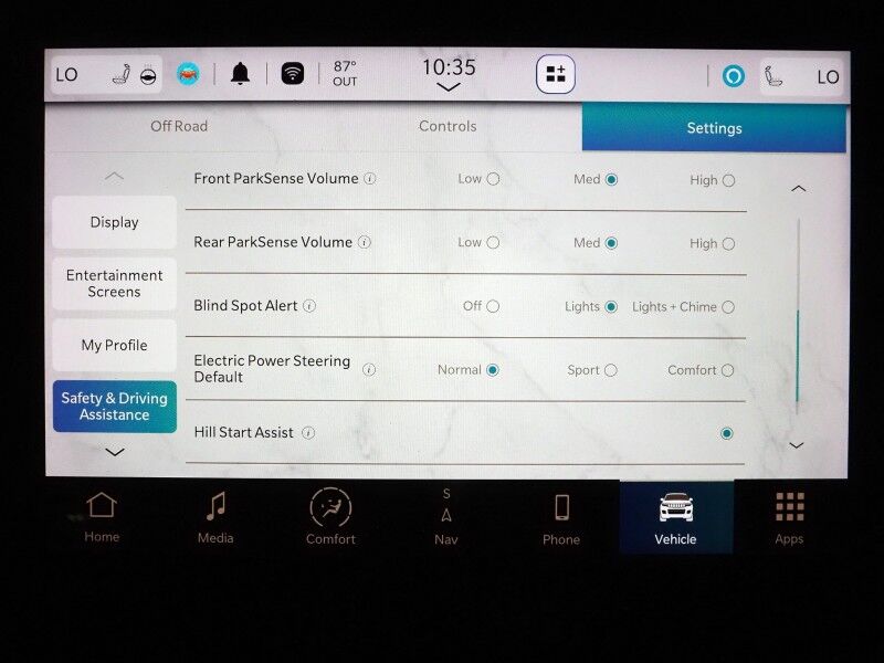 2023 Jeep Grand Cherokee Overland 4WD *NAVIGATION, ADAPTIVE CRUISE, SAFETY ALERTS, BACKUP-CAMERA, COLOR TOUCHSCREEN, PSNGR DISPLAY, PANORAMA MOONROOF, NAPPA LEATHER, CLIMATE SEATS, HTD STEERING, MCINTOSH AUDIO, ANDROID & APPLE Round Rock TX