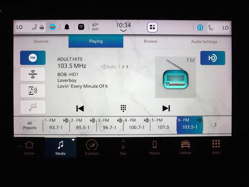 2023 Jeep Grand Cherokee Overland 4WD *NAVIGATION, ADAPTIVE CRUISE, SAFETY ALERTS, BACKUP-CAMERA, COLOR TOUCHSCREEN, PSNGR DISPLAY, PANORAMA MOONROOF, NAPPA LEATHER, CLIMATE SEATS, HTD STEERING, MCINTOSH AUDIO, ANDROID & APPLE Round Rock TX