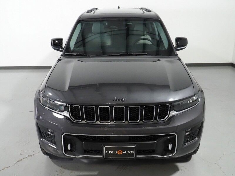 2023 Jeep Grand Cherokee Overland 4WD *NAVIGATION, ADAPTIVE CRUISE, SAFETY ALERTS, BACKUP-CAMERA, COLOR TOUCHSCREEN, PSNGR DISPLAY, PANORAMA MOONROOF, NAPPA LEATHER, CLIMATE SEATS, HTD STEERING, MCINTOSH AUDIO, ANDROID & APPLE Round Rock TX