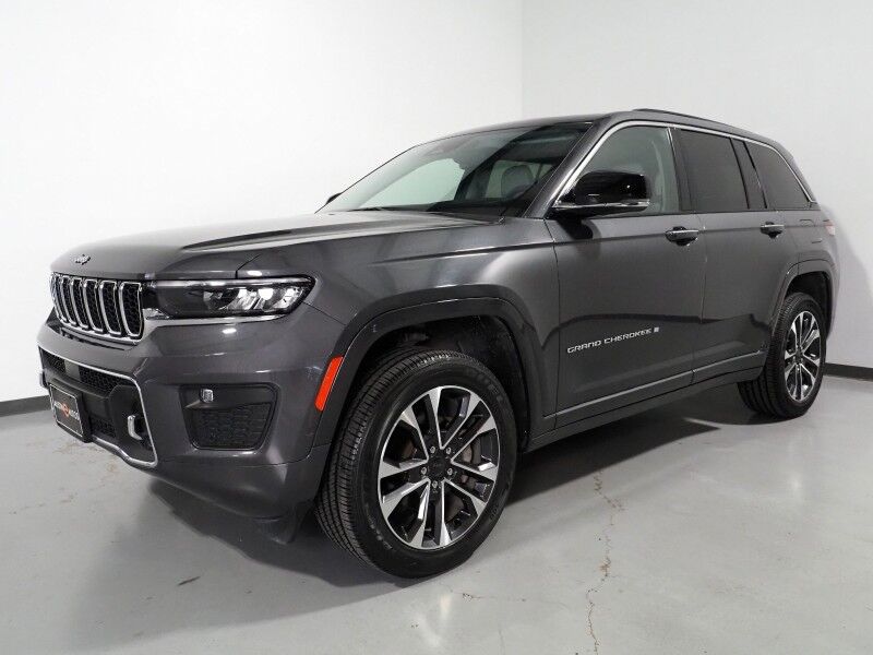 2023 Jeep Grand Cherokee Overland 4WD *NAVIGATION, ADAPTIVE CRUISE, SAFETY ALERTS, BACKUP-CAMERA, COLOR TOUCHSCREEN, PSNGR DISPLAY, PANORAMA MOONROOF, NAPPA LEATHER, CLIMATE SEATS, HTD STEERING, MCINTOSH AUDIO, ANDROID & APPLE Round Rock TX