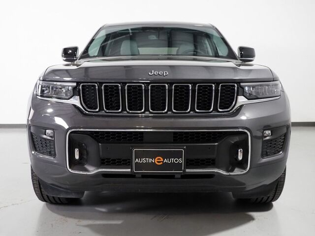 2023 Jeep Grand Cherokee Overland 4WD *NAVIGATION, ADAPTIVE CRUISE, SAFETY ALERTS, BACKUP-CAMERA, COLOR TOUCHSCREEN, PSNGR DISPLAY, PANORAMA MOONROOF, NAPPA LEATHER, CLIMATE SEATS, HTD STEERING, MCINTOSH AUDIO, ANDROID & APPLE Round Rock TX