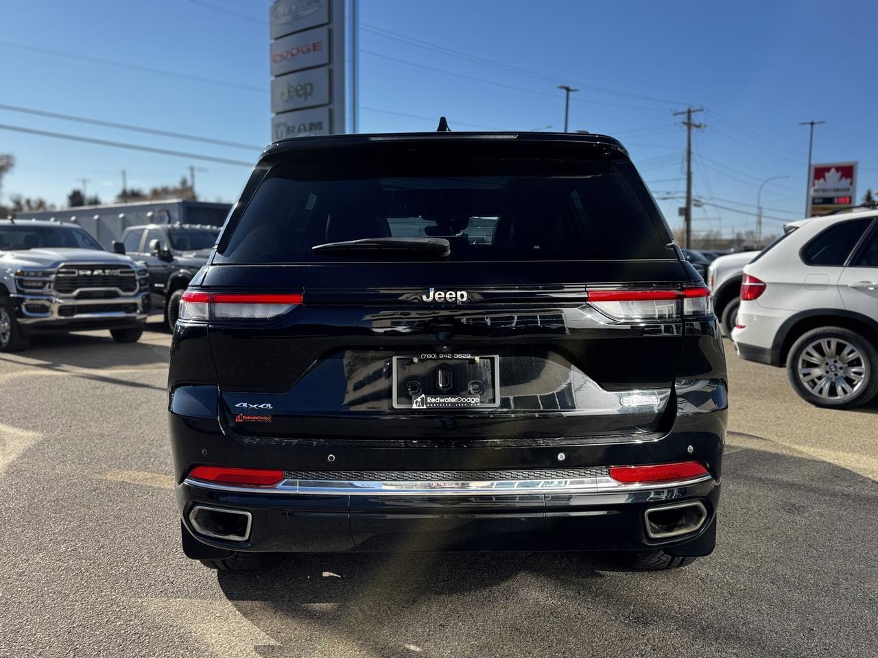 2023 Jeep Grand Cherokee Overland 4x4 | Low KMs | V6 | Nappa Leather | NAV | Heated Vented Seats Redwater AB