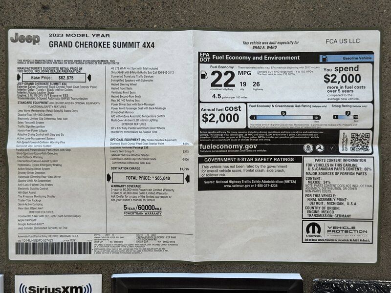 2023 Jeep Grand Cherokee Summit Gladstone OR