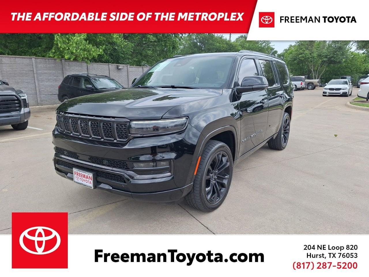 2023 Jeep Grand Wagoneer Series II Obsidian Hurst TX