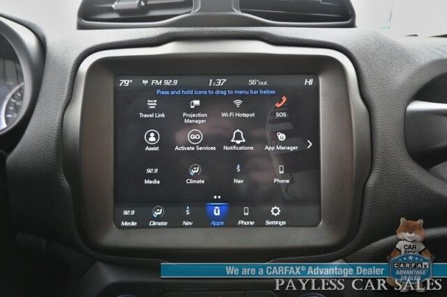 2023 Jeep Renegade Latitude / 4X4 / Auto Start / Upland Edition / Panoramic Sunroof / Navigation / Lane Depart & Blind Spot Alert / Apple CarPlay & Android Auto / Back Up Camera / Premium Audio System / 29 MPG / 1-Owner Anchorage AK