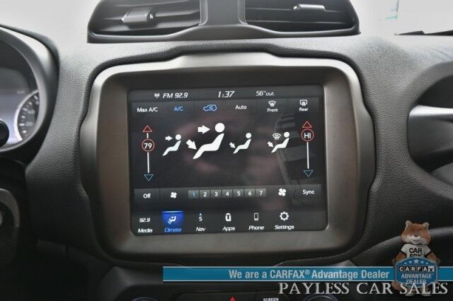 2023 Jeep Renegade Latitude / 4X4 / Auto Start / Upland Edition / Panoramic Sunroof / Navigation / Lane Depart & Blind Spot Alert / Apple CarPlay & Android Auto / Back Up Camera / Premium Audio System / 29 MPG / 1-Owner Anchorage AK
