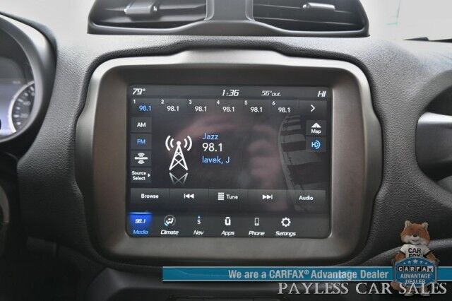 2023 Jeep Renegade Latitude / 4X4 / Auto Start / Upland Edition / Panoramic Sunroof / Navigation / Lane Depart & Blind Spot Alert / Apple CarPlay & Android Auto / Back Up Camera / Premium Audio System / 29 MPG / 1-Owner Anchorage AK