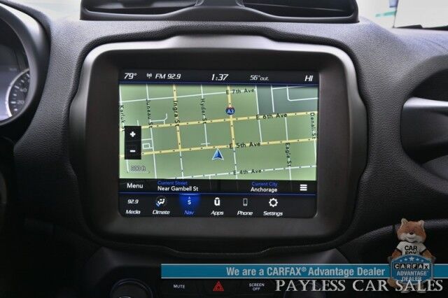 2023 Jeep Renegade Latitude / 4X4 / Auto Start / Upland Edition / Panoramic Sunroof / Navigation / Lane Depart & Blind Spot Alert / Apple CarPlay & Android Auto / Back Up Camera / Premium Audio System / 29 MPG / 1-Owner Anchorage AK