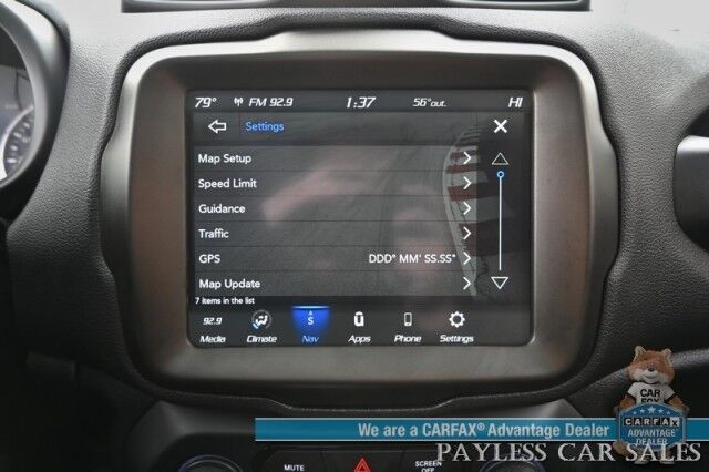 2023 Jeep Renegade Latitude / 4X4 / Auto Start / Upland Edition / Panoramic Sunroof / Navigation / Lane Depart & Blind Spot Alert / Apple CarPlay & Android Auto / Back Up Camera / Premium Audio System / 29 MPG / 1-Owner Anchorage AK