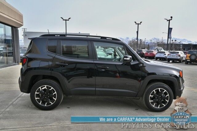 2023 Jeep Renegade Latitude / 4X4 / Auto Start / Upland Edition / Panoramic Sunroof / Navigation / Lane Depart & Blind Spot Alert / Apple CarPlay & Android Auto / Back Up Camera / Premium Audio System / 29 MPG / 1-Owner Anchorage AK