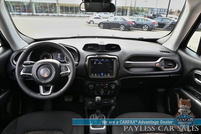 2023 Jeep Renegade Latitude / 4X4 / Auto Start / Upland Edition / Panoramic Sunroof / Navigation / Lane Depart & Blind Spot Alert / Apple CarPlay & Android Auto / Back Up Camera / Premium Audio System / 29 MPG / 1-Owner Anchorage AK