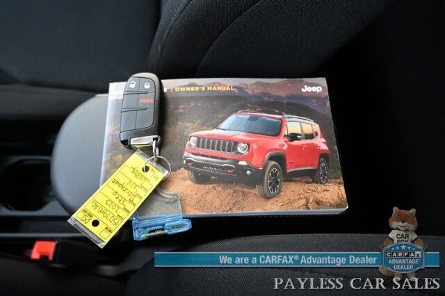 2023 Jeep Renegade Latitude / 4X4 / Power Locks, Windows & Mirrors / Lane Depart & Blind Spot Alert / Navigation / Apple CarPlay & Android Auto / Back Up Camera / Cruise Control / Push Button Start / 29 MPG / Only 3K Miles / 1-Owner Anchorage AK
