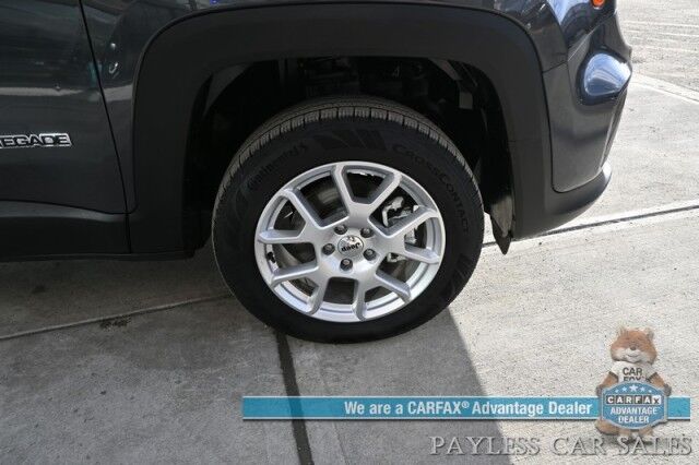 2023 Jeep Renegade Latitude / 4X4 / Power Locks, Windows & Mirrors / Lane Depart & Blind Spot Alert / Navigation / Apple CarPlay & Android Auto / Back Up Camera / Cruise Control / Push Button Start / 29 MPG / Only 3K Miles / 1-Owner Anchorage AK