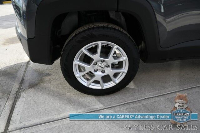 2023 Jeep Renegade Latitude / 4X4 / Power Locks, Windows & Mirrors / Lane Depart & Blind Spot Alert / Navigation / Apple CarPlay & Android Auto / Back Up Camera / Cruise Control / Push Button Start / 29 MPG / Only 3K Miles / 1-Owner Anchorage AK