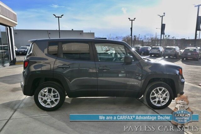 2023 Jeep Renegade Latitude / 4X4 / Power Locks, Windows & Mirrors / Lane Depart & Blind Spot Alert / Navigation / Apple CarPlay & Android Auto / Back Up Camera / Cruise Control / Push Button Start / 29 MPG / Only 3K Miles / 1-Owner Anchorage AK
