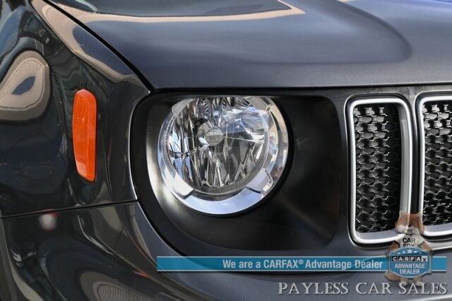 2023 Jeep Renegade Latitude / 4X4 / Power Locks, Windows & Mirrors / Lane Depart & Blind Spot Alert / Navigation / Apple CarPlay & Android Auto / Back Up Camera / Cruise Control / Push Button Start / 29 MPG / Only 3K Miles / 1-Owner Anchorage AK