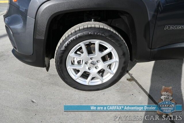 2023 Jeep Renegade Latitude / 4X4 / Power Locks, Windows & Mirrors / Lane Depart & Blind Spot Alert / Navigation / Apple CarPlay & Android Auto / Back Up Camera / Cruise Control / Push Button Start / 29 MPG / Only 3K Miles / 1-Owner Anchorage AK