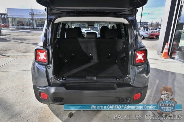 2023 Jeep Renegade Latitude / 4X4 / Power Locks, Windows & Mirrors / Lane Depart & Blind Spot Alert / Navigation / Apple CarPlay & Android Auto / Back Up Camera / Cruise Control / Push Button Start / 29 MPG / Only 3K Miles / 1-Owner Anchorage AK