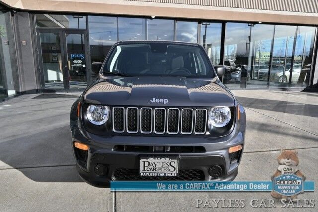 2023 Jeep Renegade Latitude / 4X4 / Power Locks, Windows & Mirrors / Lane Depart & Blind Spot Alert / Navigation / Apple CarPlay & Android Auto / Back Up Camera / Cruise Control / Push Button Start / 29 MPG / Only 3K Miles / 1-Owner Anchorage AK
