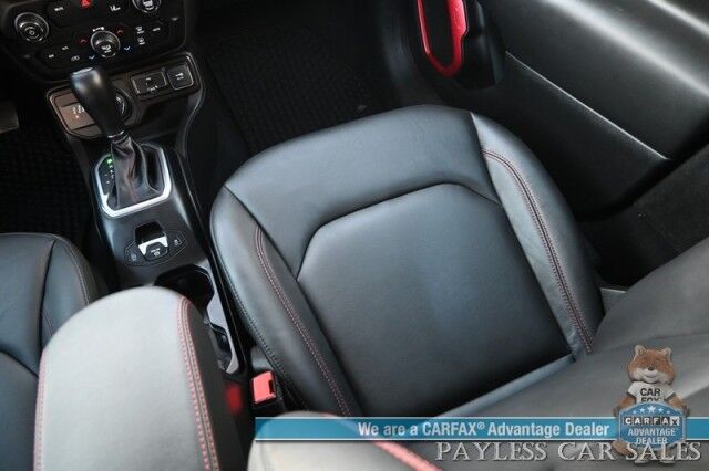 2023 Jeep Renegade Trailhawk / 4X4 / Auto Start / Power & Heated Leather Seats / Heated Steering Wheel / NAV / Lane Departure & Blind Spot Alert / Apple CarPlay & Android Auto / Back Up Camera / Keyless Entry & Start / 1-Owner Anchorage AK