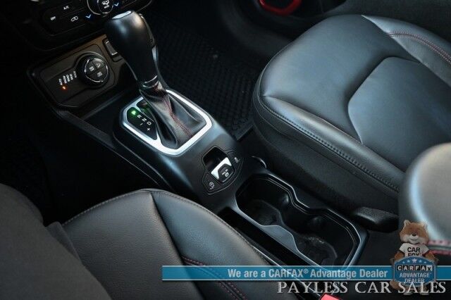 2023 Jeep Renegade Trailhawk / 4X4 / Auto Start / Power & Heated Leather Seats / Heated Steering Wheel / NAV / Lane Departure & Blind Spot Alert / Apple CarPlay & Android Auto / Back Up Camera / Keyless Entry & Start / 1-Owner Anchorage AK