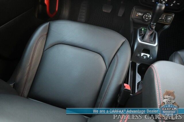 2023 Jeep Renegade Trailhawk / 4X4 / Elite Group / Auto Start / Heated Leather Seats & Steering Wheel / NAV / Lane Departure & Blind Spot Alert / Apple CarPlay & Android Auto / Back Up Camera / Keyless Entry & Start / 1-Owner Anchorage AK