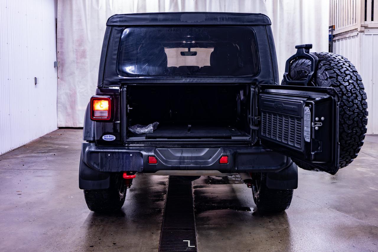 2023 Jeep Wrangler 4x4 Rubicon Nav BCam Red Deer AB