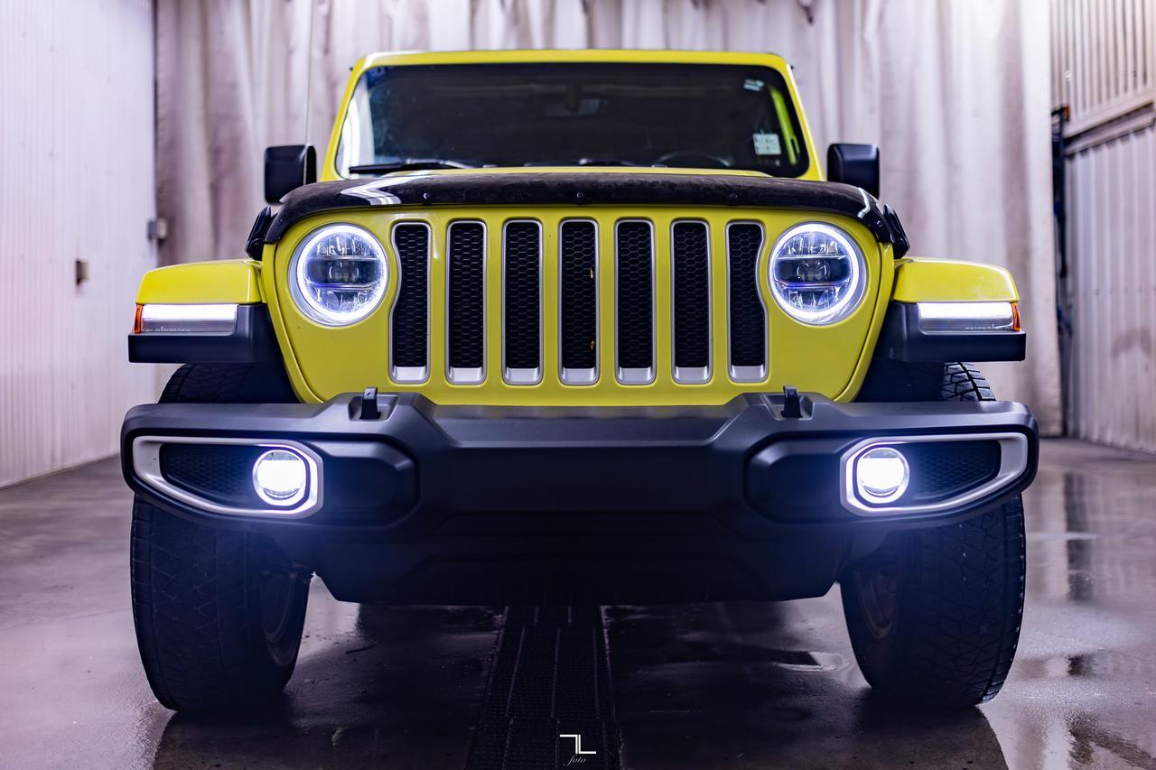 2023 Jeep Wrangler 4x4 Sahara Leather Nav BCam Red Deer AB