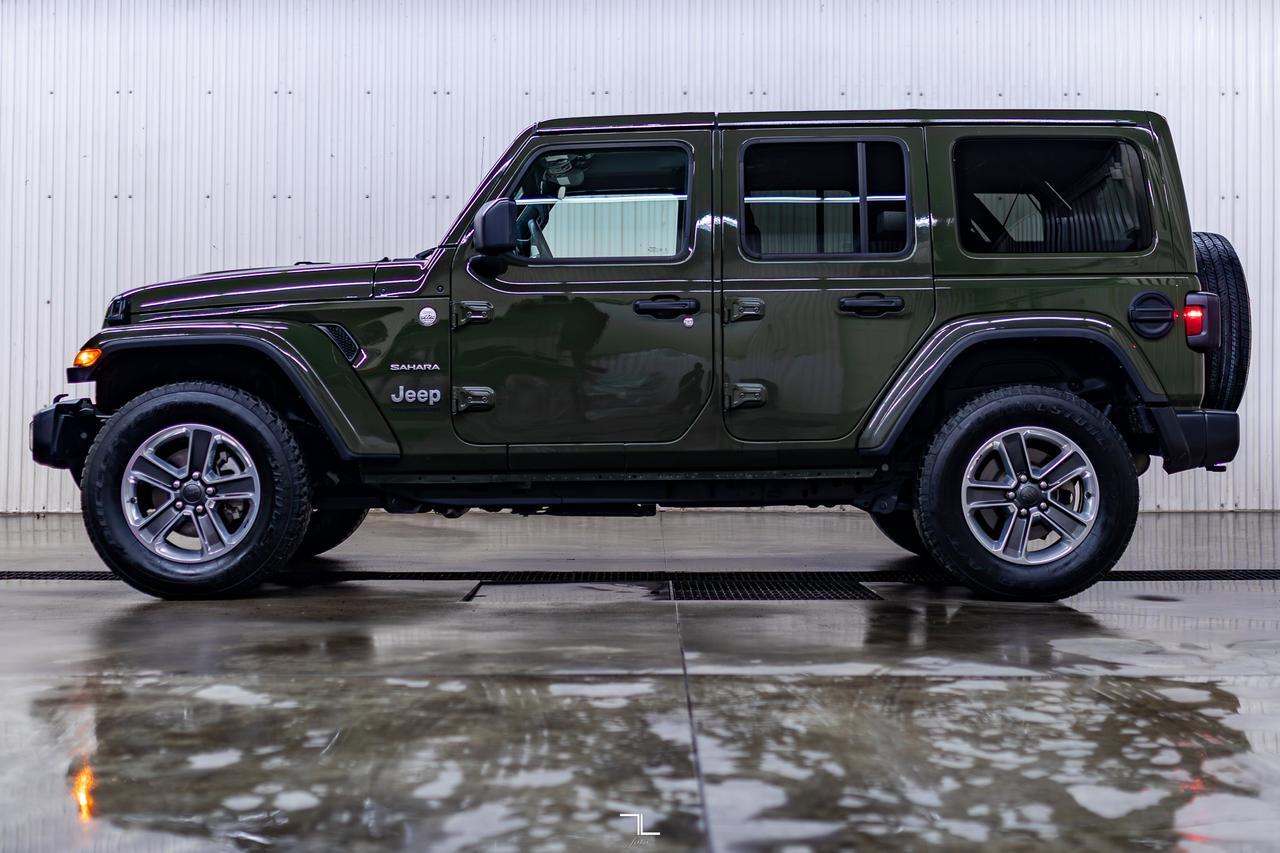 2023 Jeep Wrangler 4x4 Sahara Nav BCam Red Deer AB