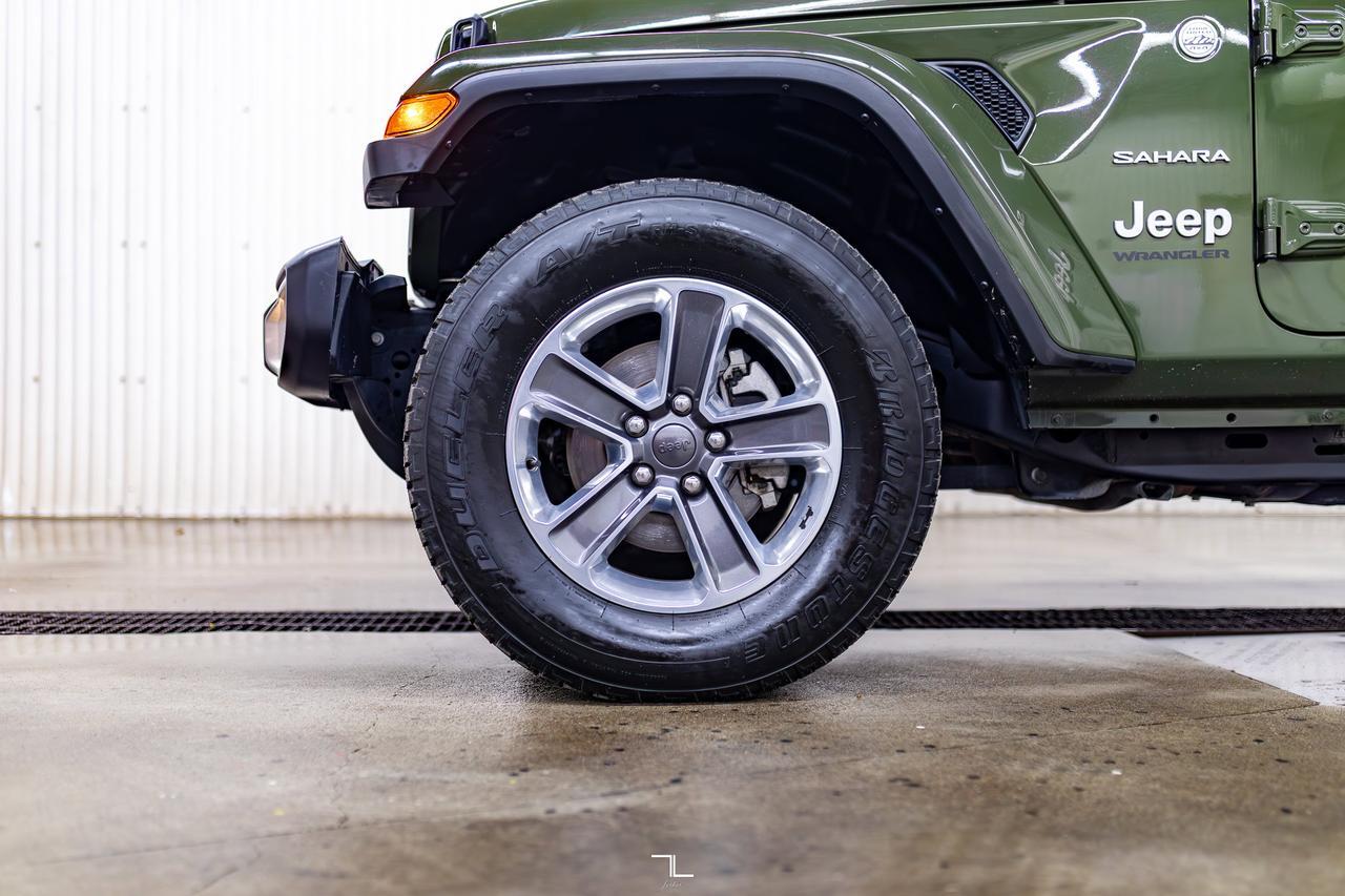 2023 Jeep Wrangler 4x4 Sahara Nav BCam Red Deer AB