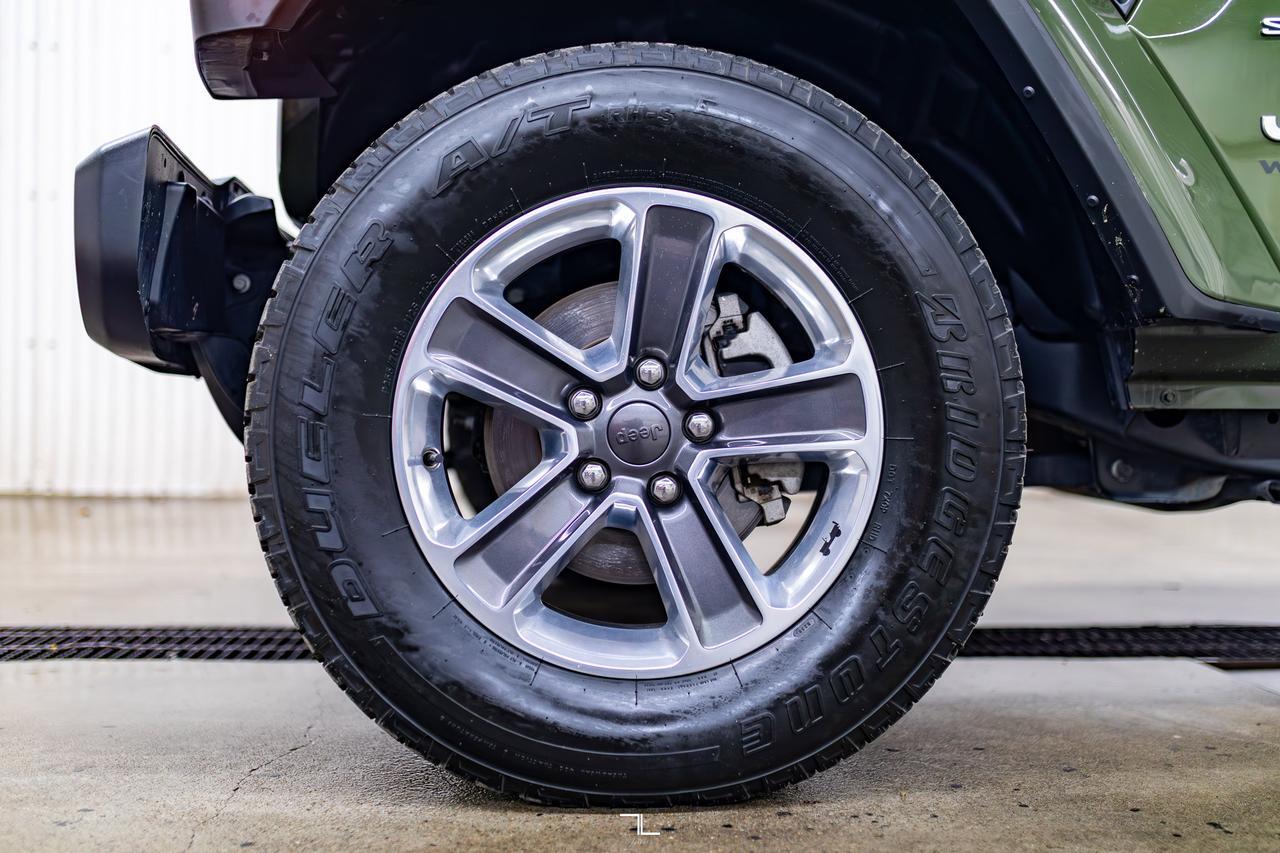 2023 Jeep Wrangler 4x4 Sahara Nav BCam Red Deer AB