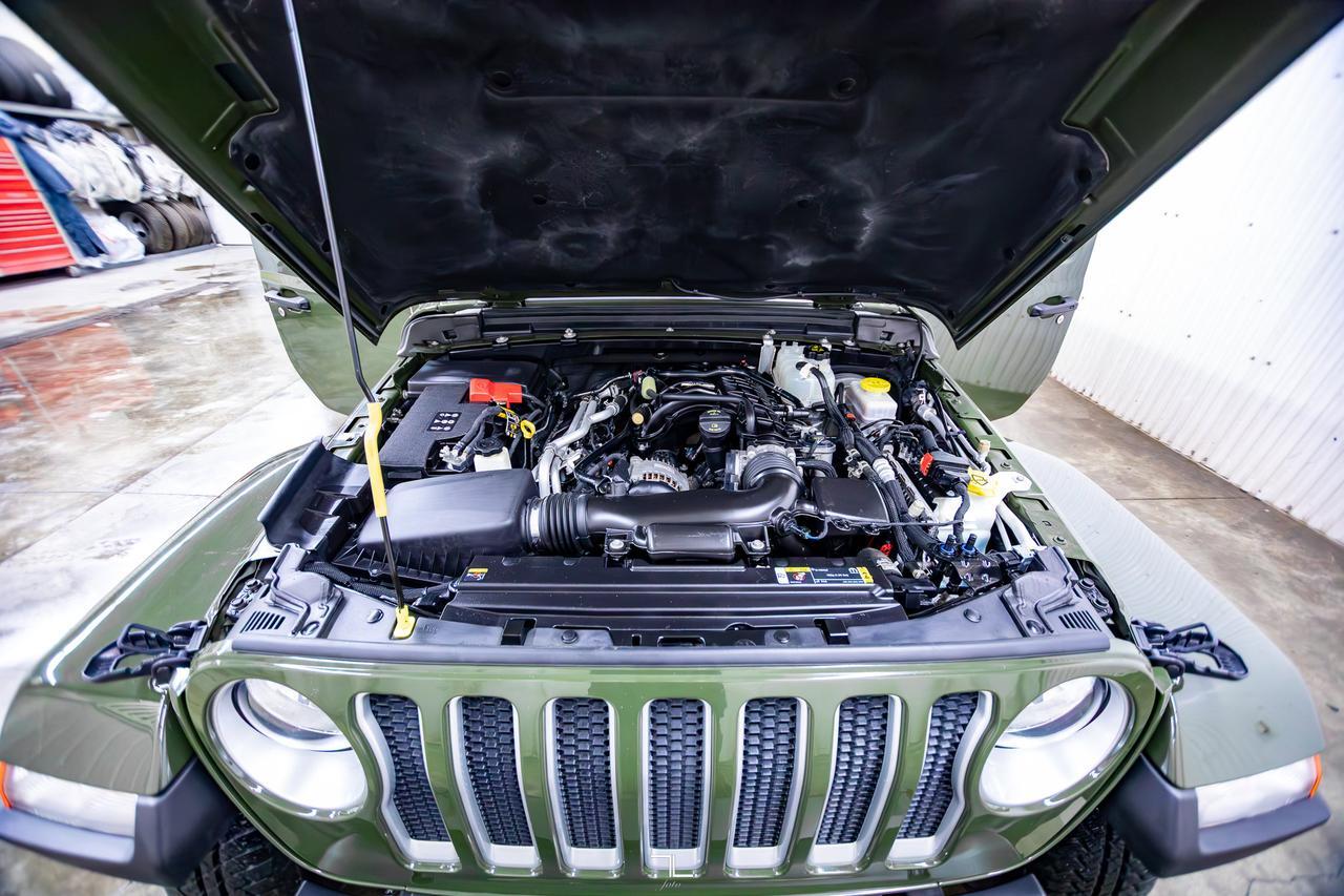 2023 Jeep Wrangler 4x4 Sahara Nav BCam Red Deer AB