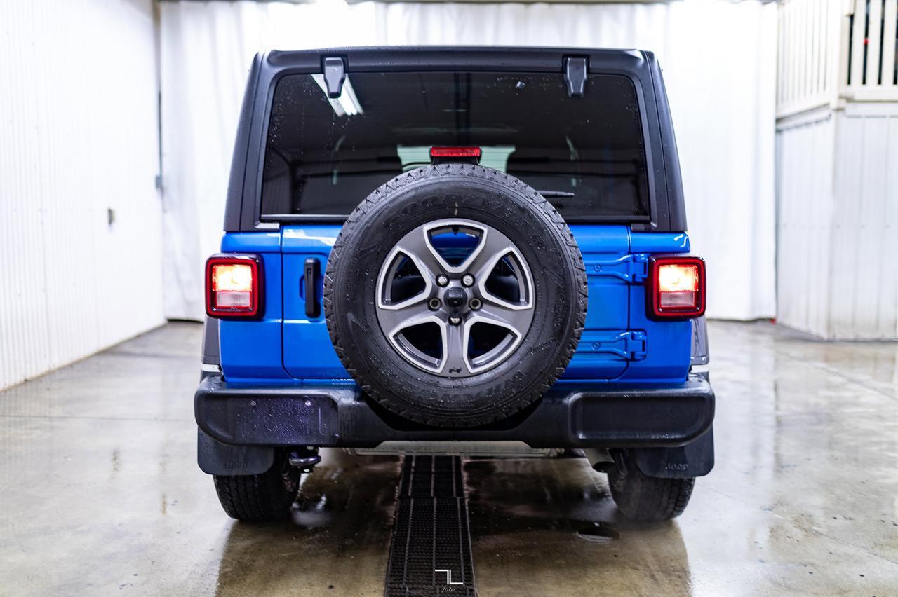 2023 Jeep Wrangler 4x4 Sport S Nav BCam Red Deer AB