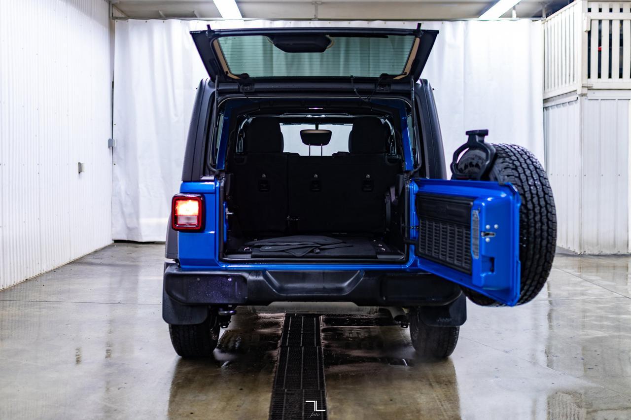 2023 Jeep Wrangler 4x4 Sport S Nav BCam Red Deer AB