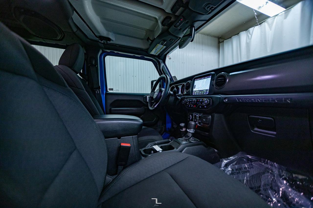 2023 Jeep Wrangler 4x4 Sport S Nav BCam Red Deer AB