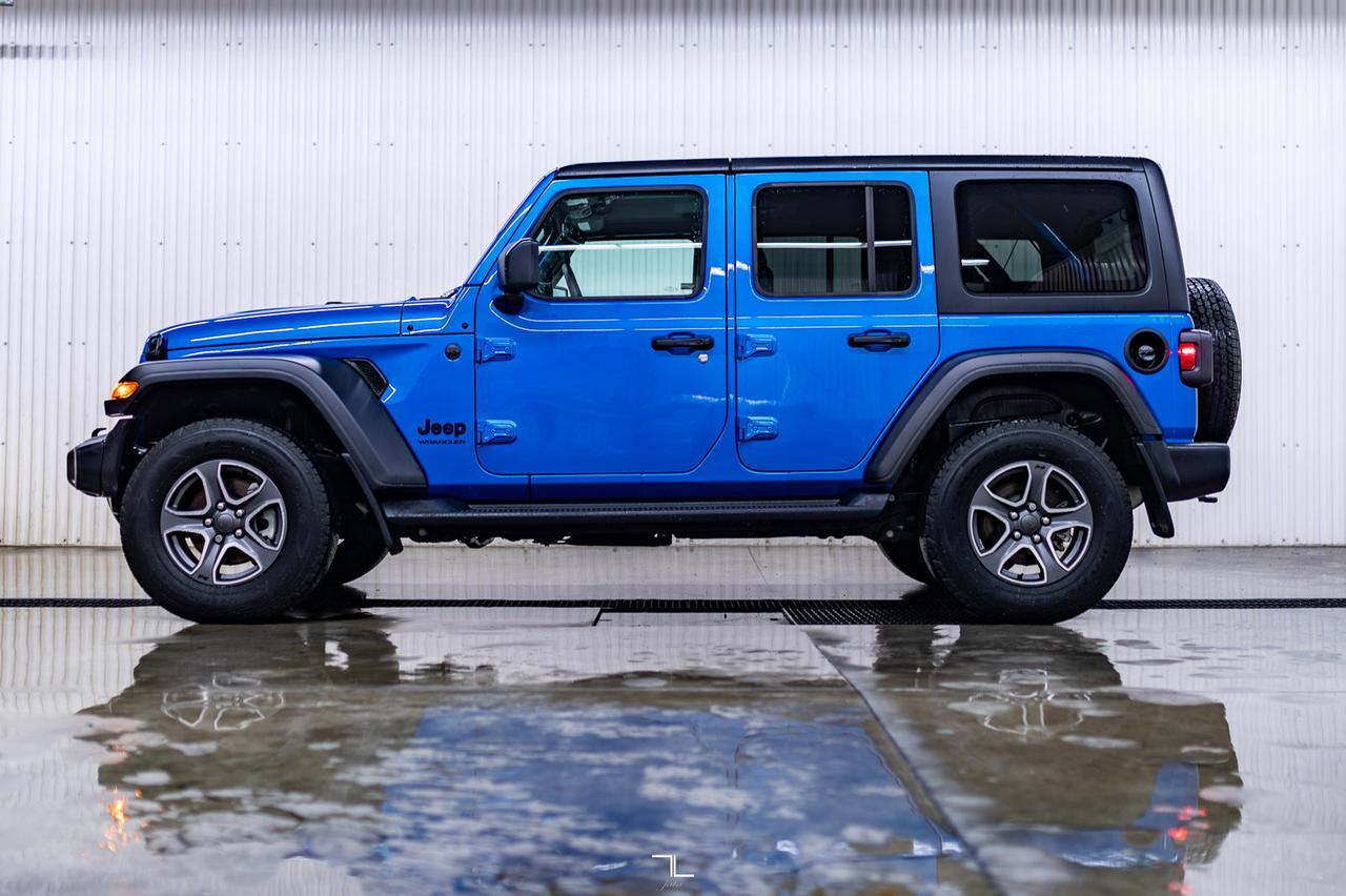 2023 Jeep Wrangler 4x4 Sport S Nav BCam Red Deer AB