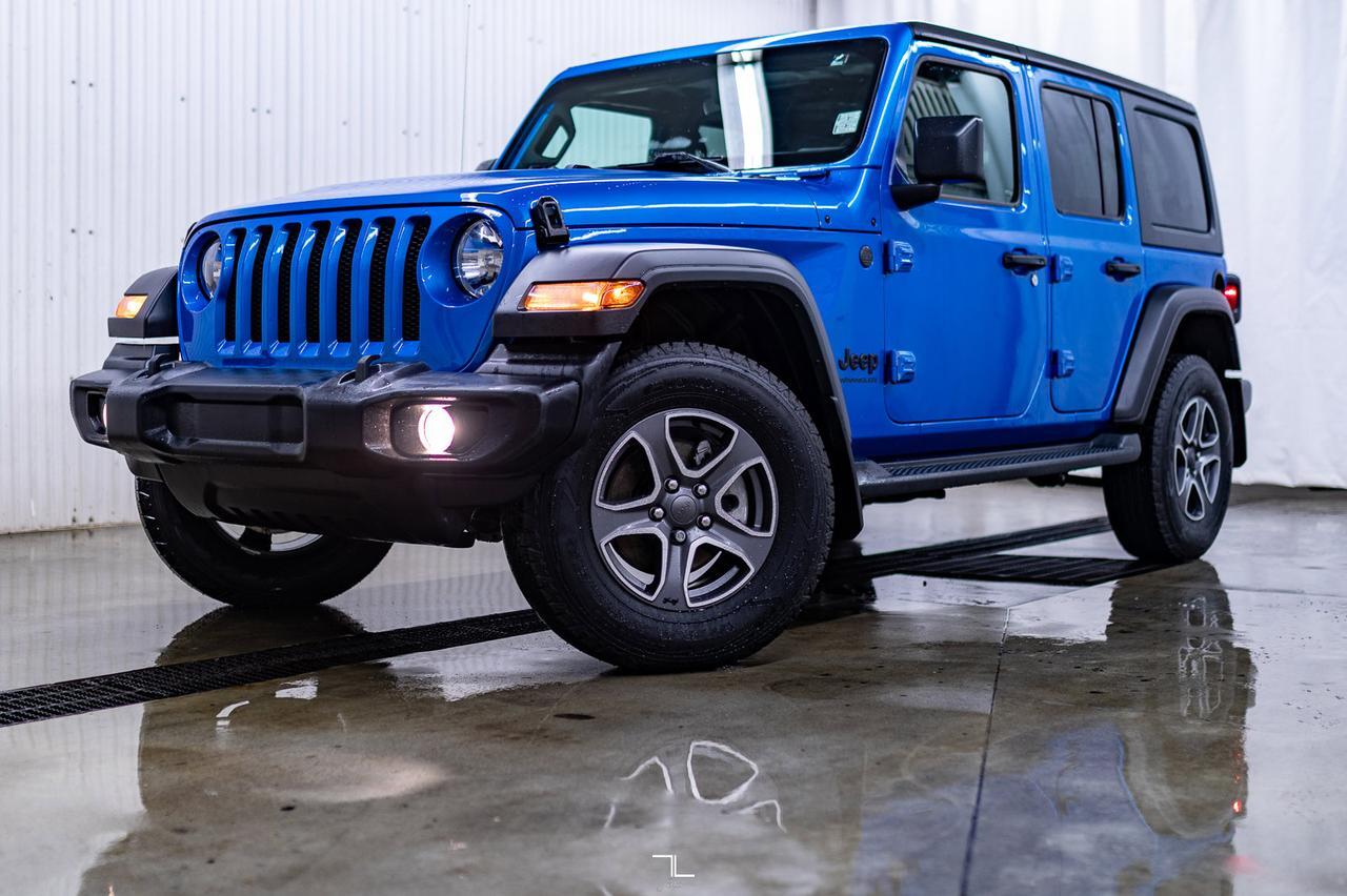 2023 Jeep Wrangler 4x4 Sport S Nav BCam Red Deer AB