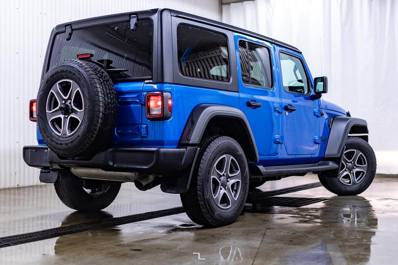 2023 Jeep Wrangler 4x4 Sport S Nav BCam Red Deer AB