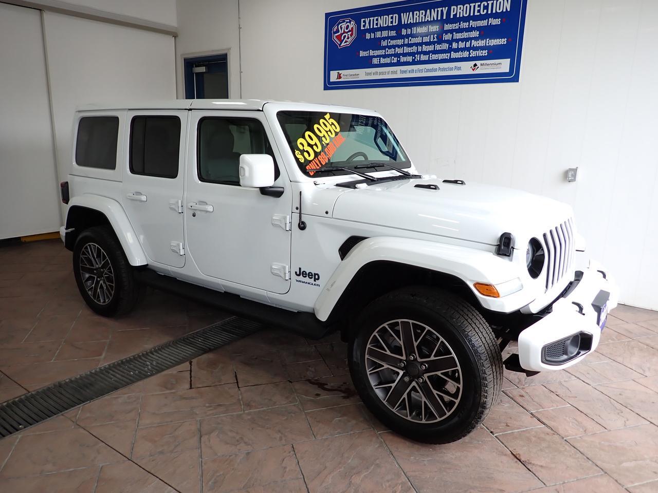 2023 Jeep Wrangler 4xe High Altitude 4X4 *HYBRID* LEATHER NAVI