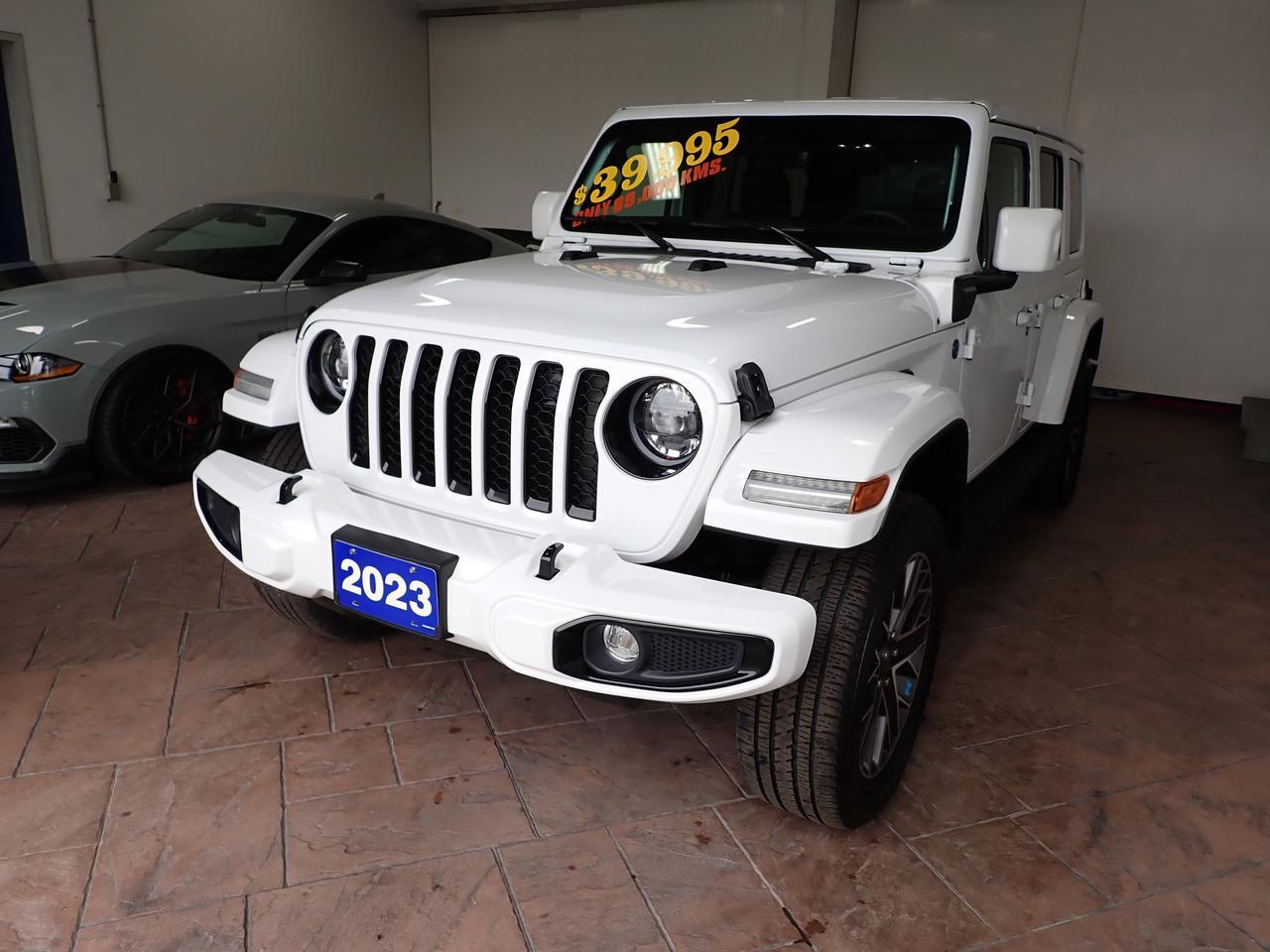 2023 Jeep Wrangler 4xe High Altitude 4X4 *HYBRID* LEATHER NAVI Listowel ON