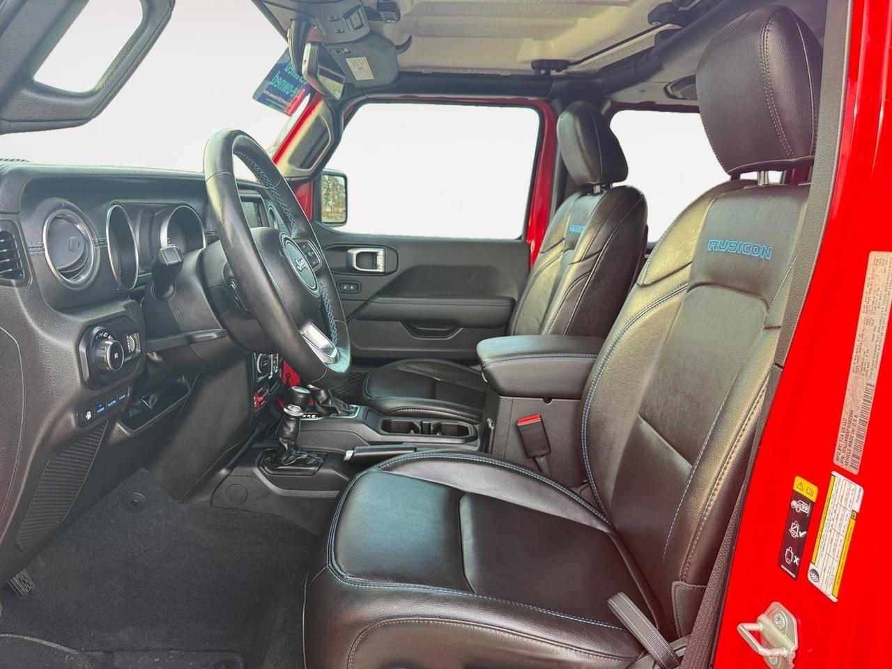 2023 Jeep Wrangler 4xe Rubicon, APPLE CARPLAY/ANDROID AUTO, HEATED SEATS, HEATED STEERING WHEEL, POWER/HEATED MIRRORS, UNIVERSAL GARAGE DOOR OPENER, WIFI, REMOTE START, CLEAN CARFAX, ONLY 1 OWNER, ELECTRIC WHEN YOU WANT IT GAS WHEN YOU NEED IT!