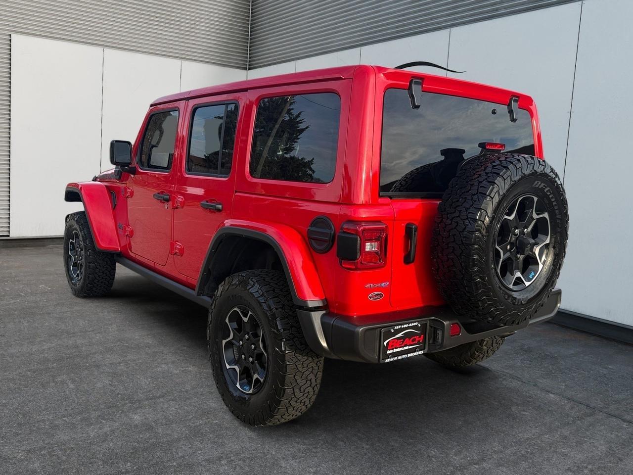 2023 Jeep Wrangler 4xe Rubicon, APPLE CARPLAY/ANDROID AUTO, HEATED SEATS, HEATED STEERING WHEEL, POWER/HEATED MIRRORS, UNIVERSAL GARAGE DOOR OPENER, WIFI, REMOTE START, CLEAN CARFAX, ONLY 1 OWNER, ELECTRIC WHEN YOU WANT IT GAS WHEN YOU NEED IT! Norfolk VA
