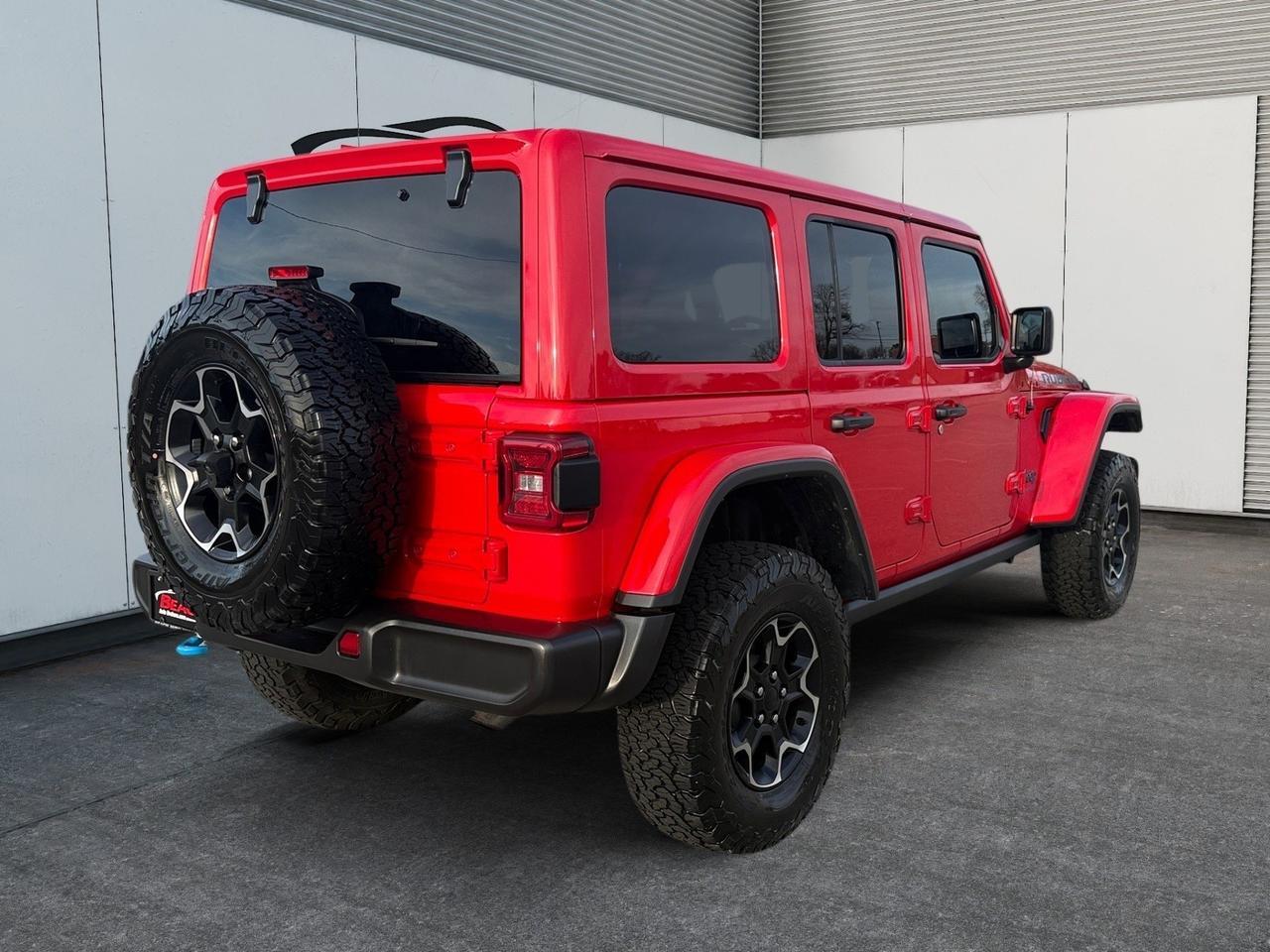 2023 Jeep Wrangler 4xe Rubicon, APPLE CARPLAY/ANDROID AUTO, HEATED SEATS, HEATED STEERING WHEEL, POWER/HEATED MIRRORS, UNIVERSAL GARAGE DOOR OPENER, WIFI, REMOTE START, CLEAN CARFAX, ONLY 1 OWNER, ELECTRIC WHEN YOU WANT IT GAS WHEN YOU NEED IT! Norfolk VA