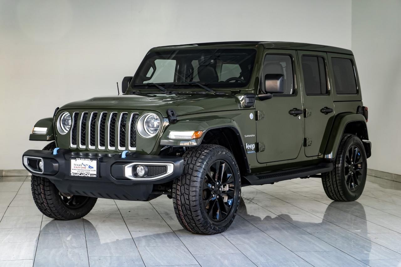 2023 Jeep Wrangler 4xe SAHARA 4WD AUTOMATIC POWER HARD TOP NAVIGATION LEATHER HEATED SE Carrollton TX