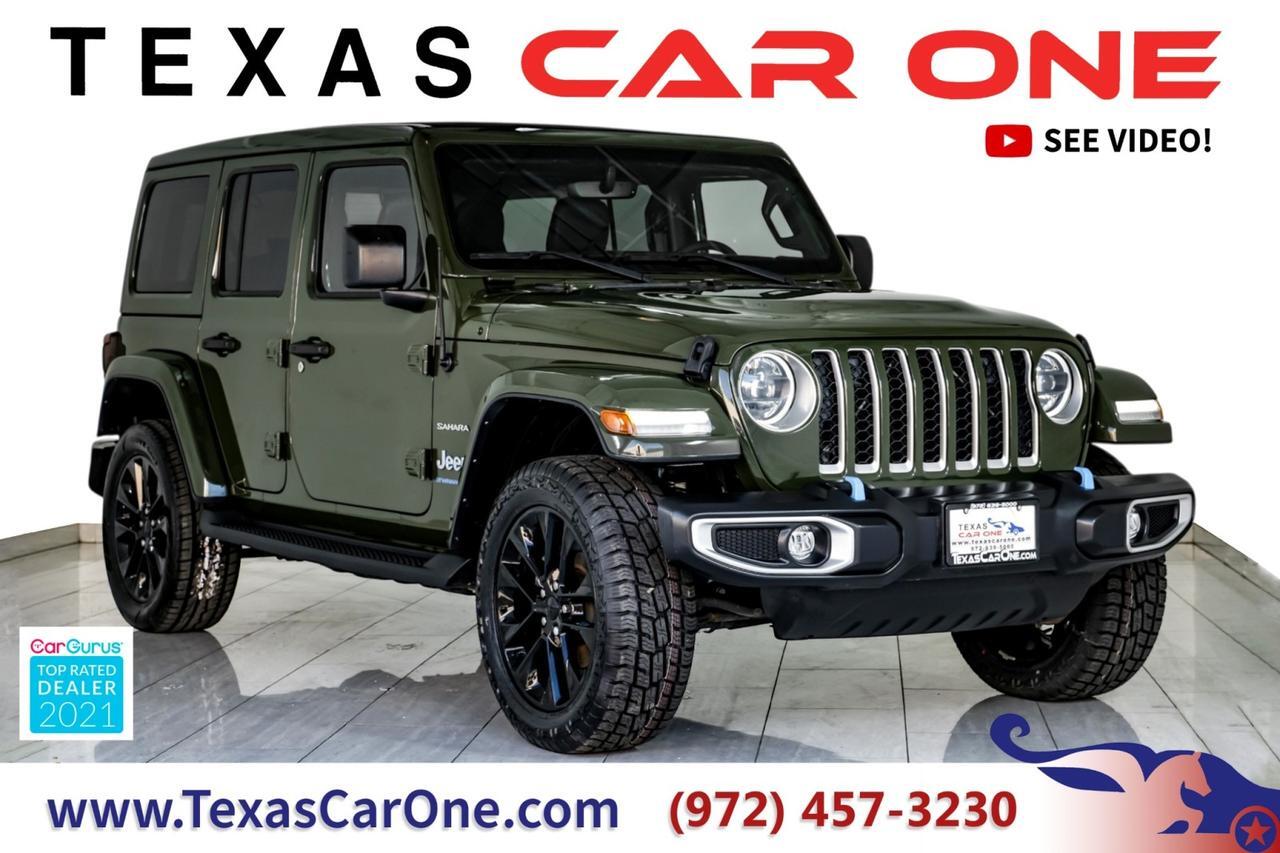 2023 Jeep Wrangler 4xe SAHARA 4WD AUTOMATIC POWER HARD TOP NAVIGATION LEATHER HEATED SE