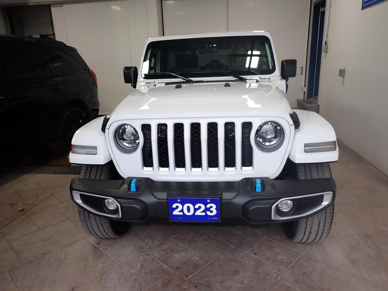 2023 Jeep Wrangler 4xe Sahara 4X4 4DR *HYBRID* LEATHER NAVI Listowel ON