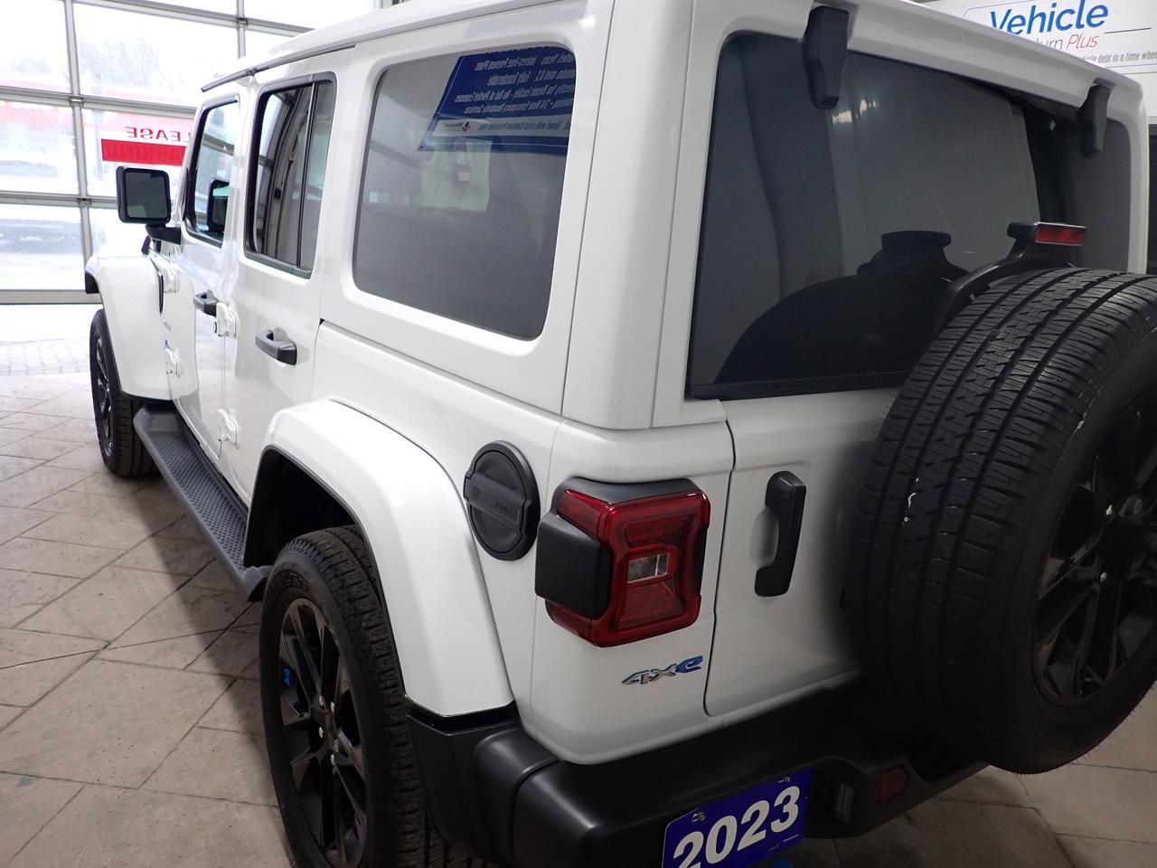 2023 Jeep Wrangler 4xe Sahara 4X4 4DR *HYBRID* LEATHER NAVI Listowel ON